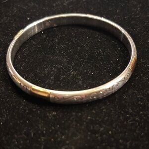 Brighton Elegant Silver and Gold Bracelet